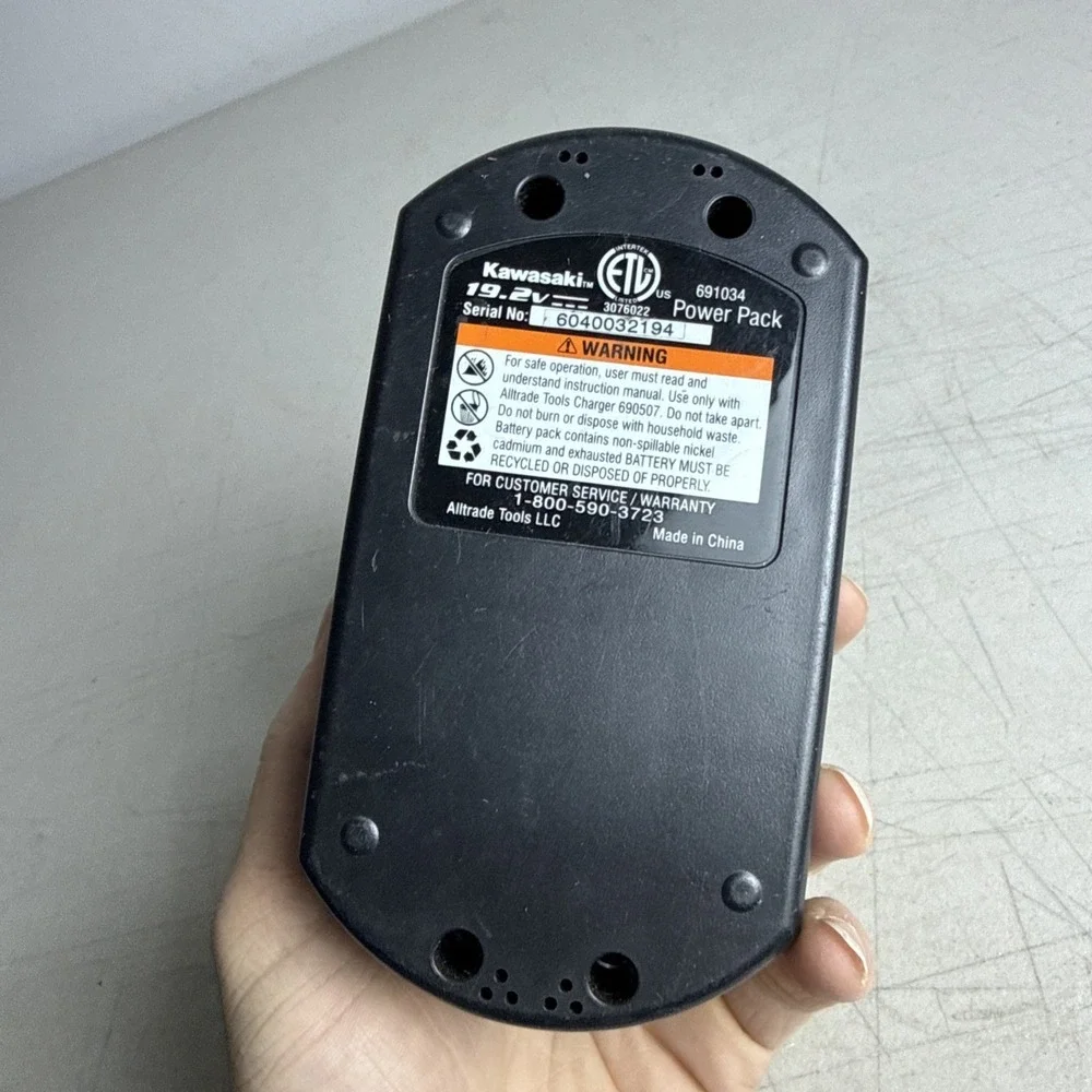 Kawasaki Drill Driver 19.2V Battery 691034 OEM Genuine TESTED - Picture 5 of 6